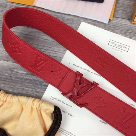 red lv belt|louis vuitton belt sale.